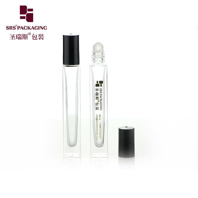 comprar Botella de rodillo de perfume vacía de vidrio GB2-10ml sin fugas con tapa de rosca de plástico Fabricación en línea