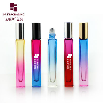 comprar Botella roll-on de vidrio cuadrado de 10 ml GB2 Fabricación en línea