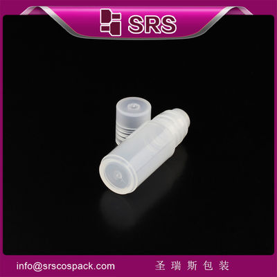 Botella roll-on transparente RPP-3ml para aplicación a prueba de fugas