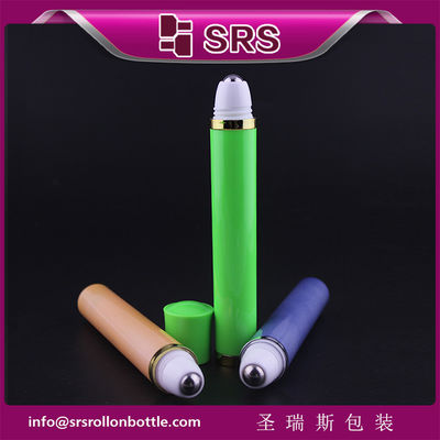 envase cosmético de 10 ml de crema para ojos vibratoria en rollo