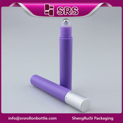 Botella de perfume roll-on de plástico de 15 ml, botella roll-on vacía de 15 ml para perfume