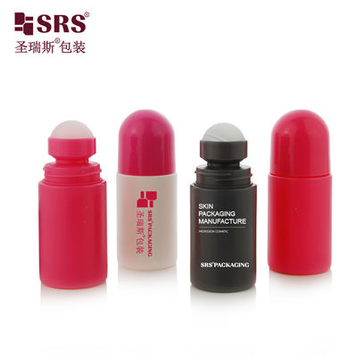 RPPC-60ml 2oz Envases de Bolas Rodantes de Plástico Reciclado para Gel Reductor de Calor