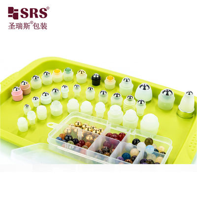 Bola de rodillo de acero metálico médico 16 mm 14 mm para botella de rodillo