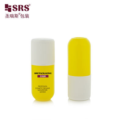 Botella roll-on de PP mate para inyección RPPA1-50ml, 50ml-90ml, con bola hueca