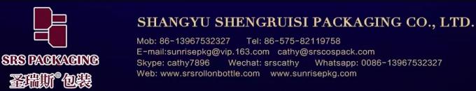 SRSQ-120g Jarrón de crema de plástico de punta de tornillo Sostenible de color personalizado para cosméticos 0