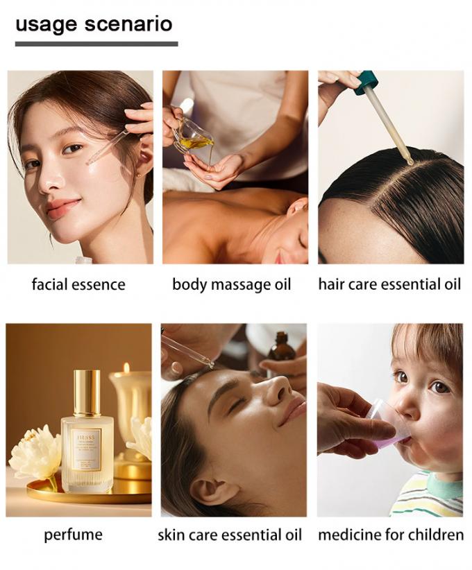 Botella cuentagotas de vidrio cilíndrica vacía de 15 ml para medicina infantil 2