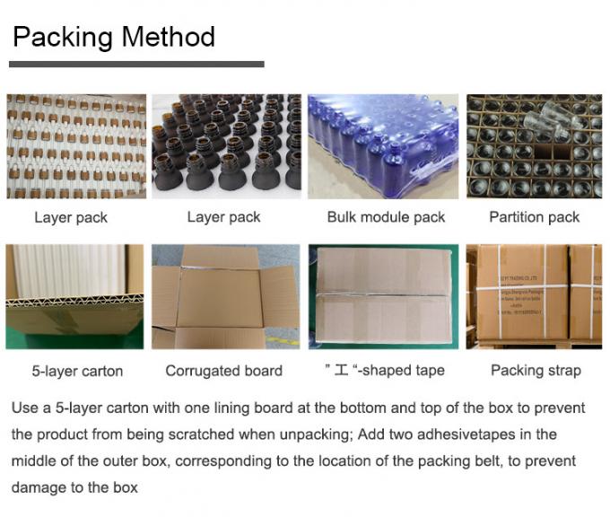 Botella cuentagotas de vidrio cilíndrica vacía de 15 ml para medicina infantil 9